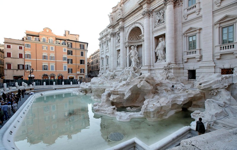 Fântânile arteziene din Roma riscă să fie oprite după ce Italia trece prin cea mai gravă secetă din ultimii 60 de ani