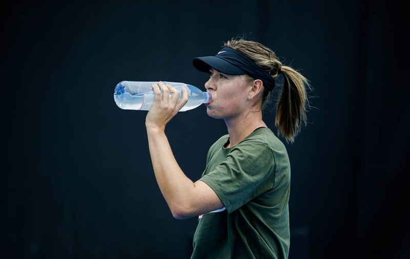 Maria Sharapova s-a antrenat la Australian Open. Ce simbol a avut pe tricou
