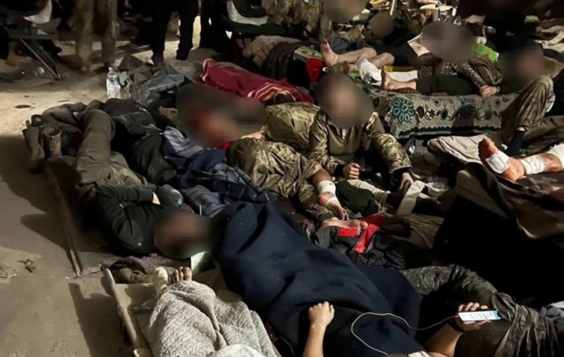 Imagini teribile din spitalul de la Azovstal din Mariupol: „Suntem 24 de ore din 24 sub focul continuu al armatei ruse”
