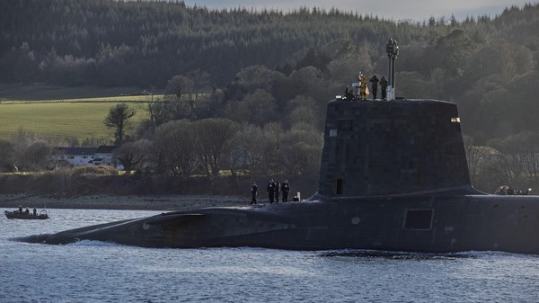 Submarin britanic din clasa Vanguard. Imagine cu caracter ilustrativ Sursa foto: Profimedia
