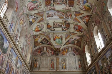 Interiorul Capelei Sixtine, Vatican