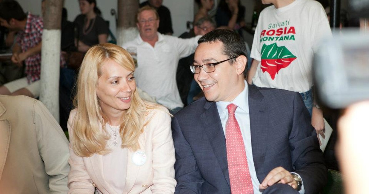 Victor Ponta si sotia