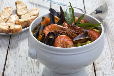 Supă Bouillabaisse. Foto: Shutterstock