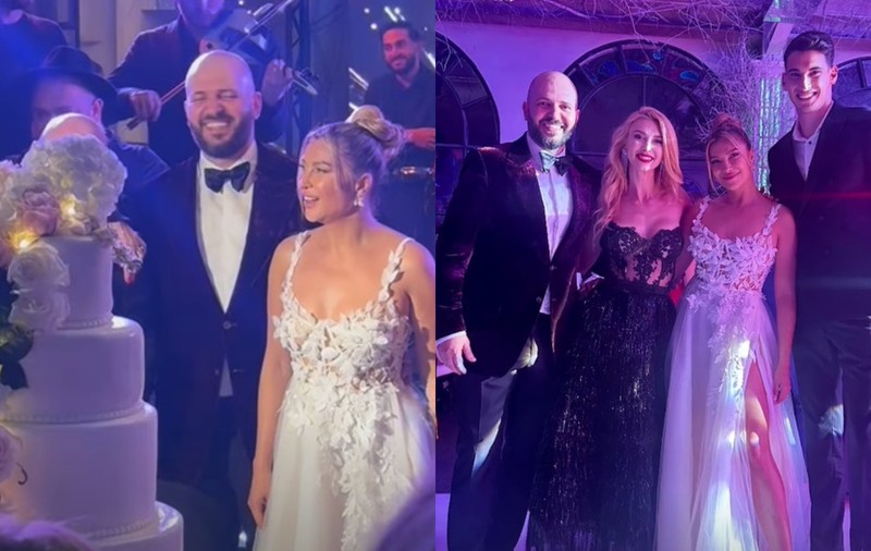 Imagini de la petrecerea de nuntă a Lorei cu Ionuț Ghenu. Atmosfera a fost întreținută de Viorica de la Clejani, Connect-R și Zdob și Zdub