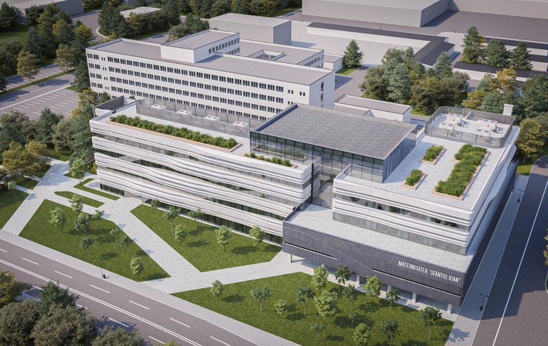 Au început săpăturile pentru construirea Maternității Sf. Ioan, singura astfel de unitate medicală ridicată de la zero în București în ultimii 35 de ani