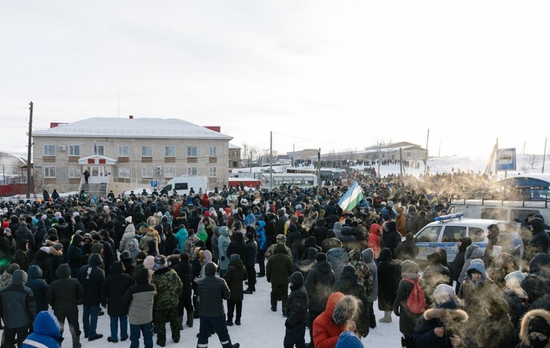 Protest cu sute de persoane în Rusia față de condamnarea unui activist acuzat de „incitare la ură interetnică”