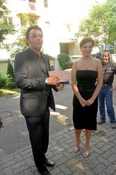 Giovanni Francesco, alături de Ioana Băsescu | Foto: Hepta