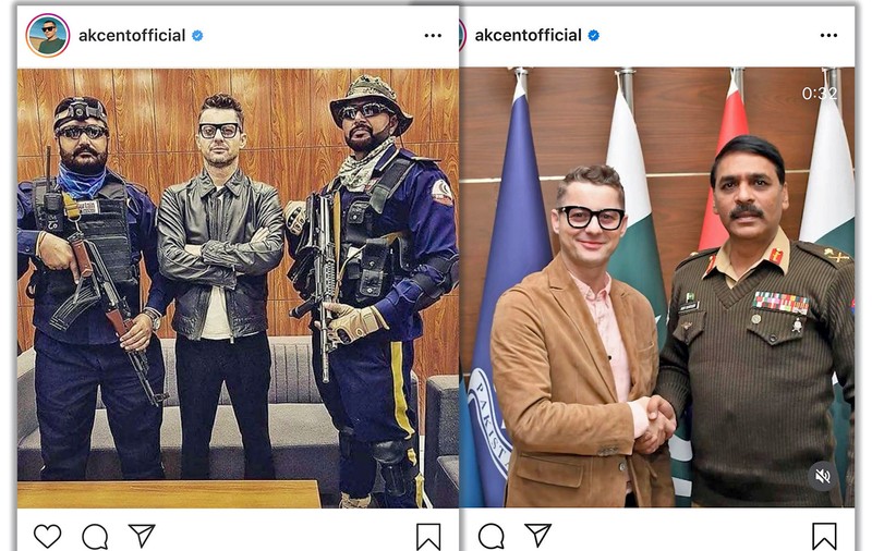Vedetă din România cu imagine impecabilă, cooptată de armata pakistaneză ca să-i facă publicitate împotriva Indiei în conflictul periculos din Kashmir!