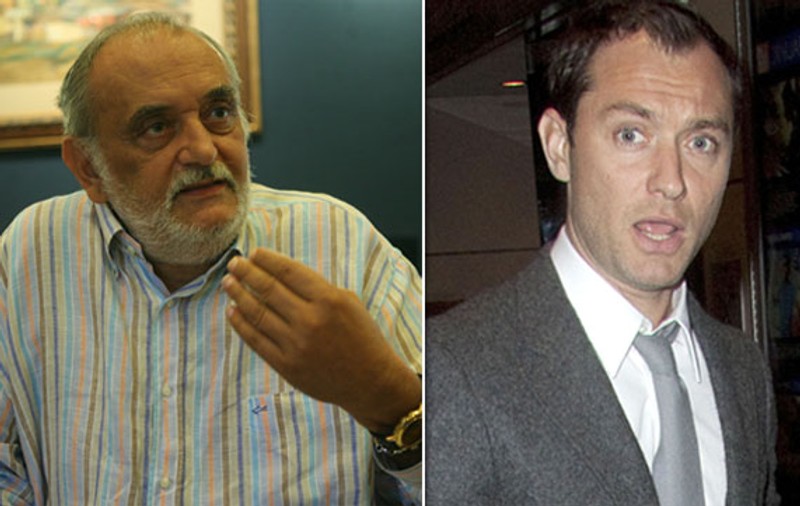 INCIDENT DE TOT RÂSUL! Dinu Patriciu l-a crezut pe actorul Jude Law un BORFAŞ şi l-a AGRESAT!