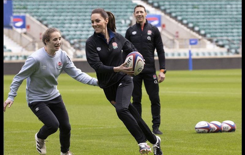 Kate Middleton, noua patroană a rugby-ului englez. Mesajul ducesei de Cambridge