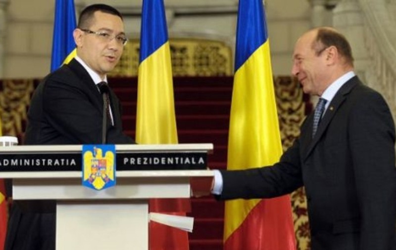 Războiul dintre Ponta şi preşedinte continuă în faţa jurnaliştilor străini: "Nu voi ceda într-o dispută politică personală cu Traian Băsescu"