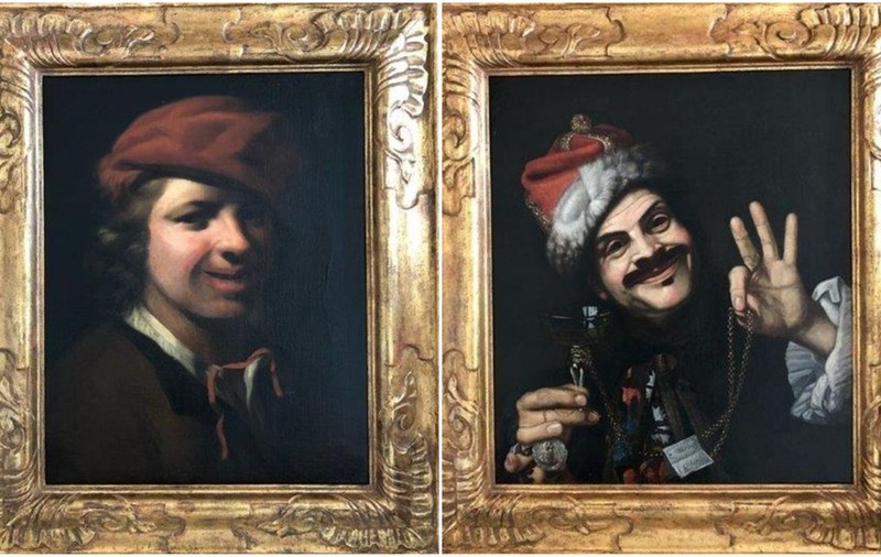 Picturi din secolul al XVII-lea găsite într-un tomberon de pe marginea drumului, în Germania