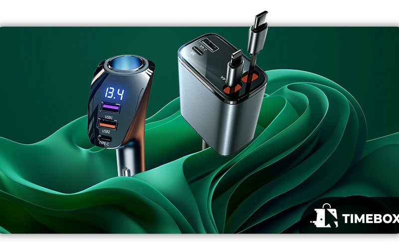 Ai mașină și telefon? Atunci îți trebuie și încărcător auto fast charge disponibil pe timebox.ro!
