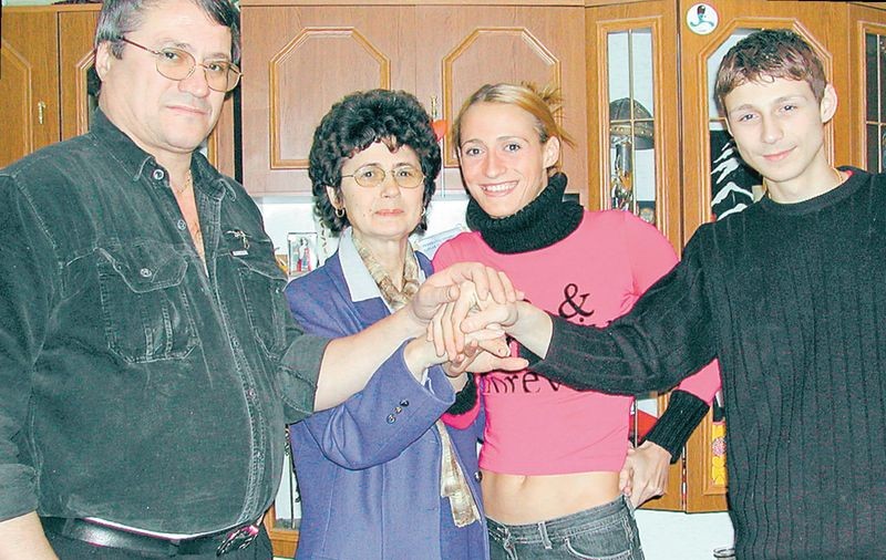 Grigore Potec şi-a părăsit familia