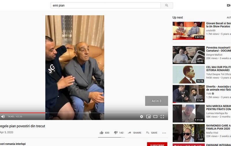 “Regele Pian”, tatăl interlopului din clanul Duduianu ucis în această dimineață, a făcut infarct când a auzit de moartea fiului său!