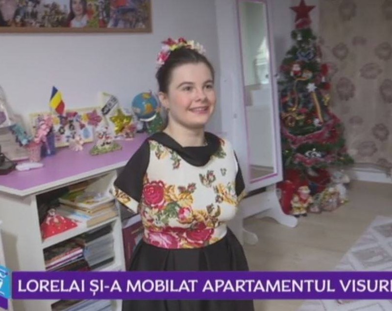 Cum arată apartamentul lui Lorelai Moșneguțu. Câștigătoarea de la "Românii au talent" și-a arătat casa cumpărată cu banii de la show | FOTO