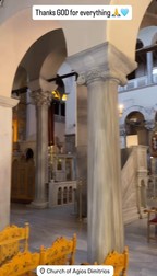 Biserica din Grecia unde a mers Alina Puscau