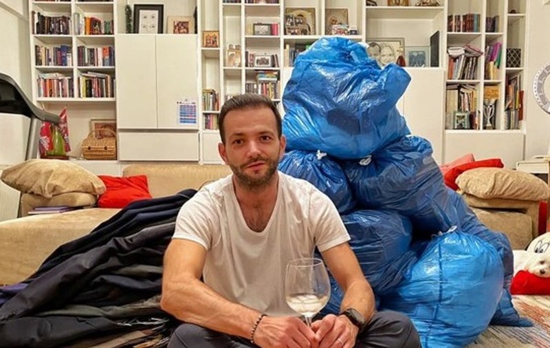 Mihai Morar își donează hainele, după ce a slăbit 15 kilograme. „Am scăpat de un munte de trecut”