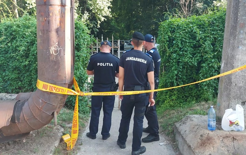 Adolescentul care a înjunghiat doi tineri în Grădina Botanică din Craiova a fost reținut de polițiști