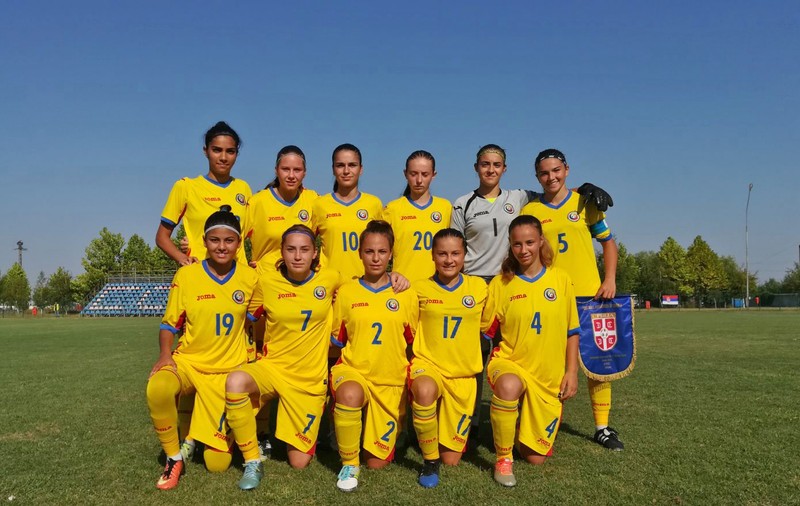 Reprezentativa de junioare a României U17, egal cu Grecia în debutul preliminariilor Campionatului European