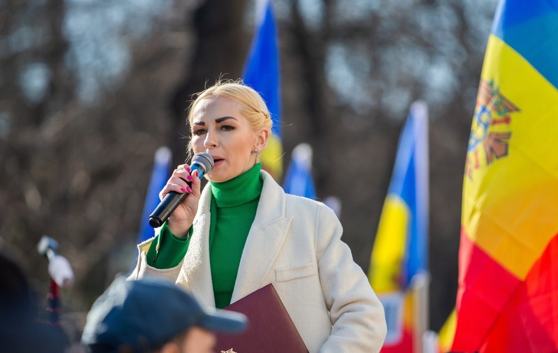 Marina Tauber, deputată în Moldova din partea formațiunii lui Ilan Șor, pe lista sancțiunilor SUA împotriva Rusiei