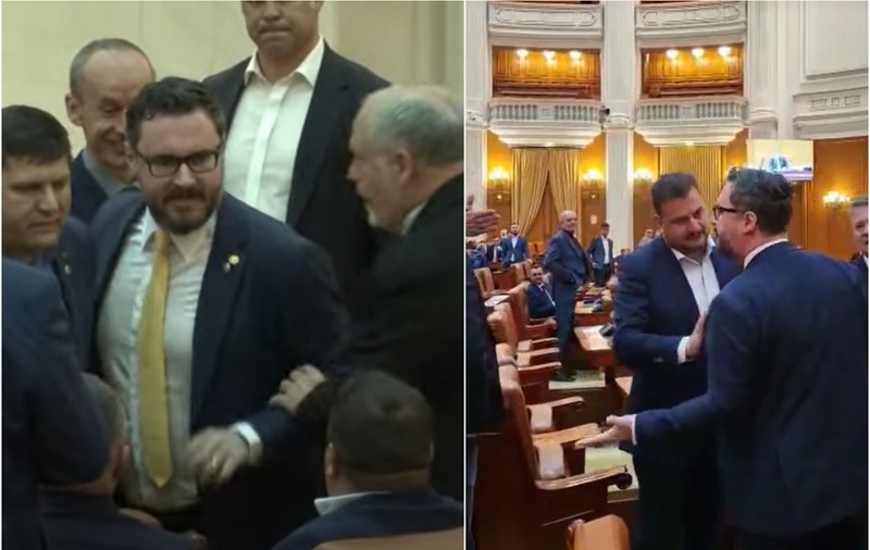 Scandal în Parlament, între deputații Dan Tanasă și Adrian Solomon. „Am ajuns să ne înjurăm de mame în plen?!”