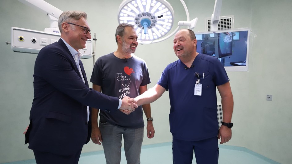 Bloc operator la Spitalul Maria Curie Foto Libertatea Dumitru Angelescu