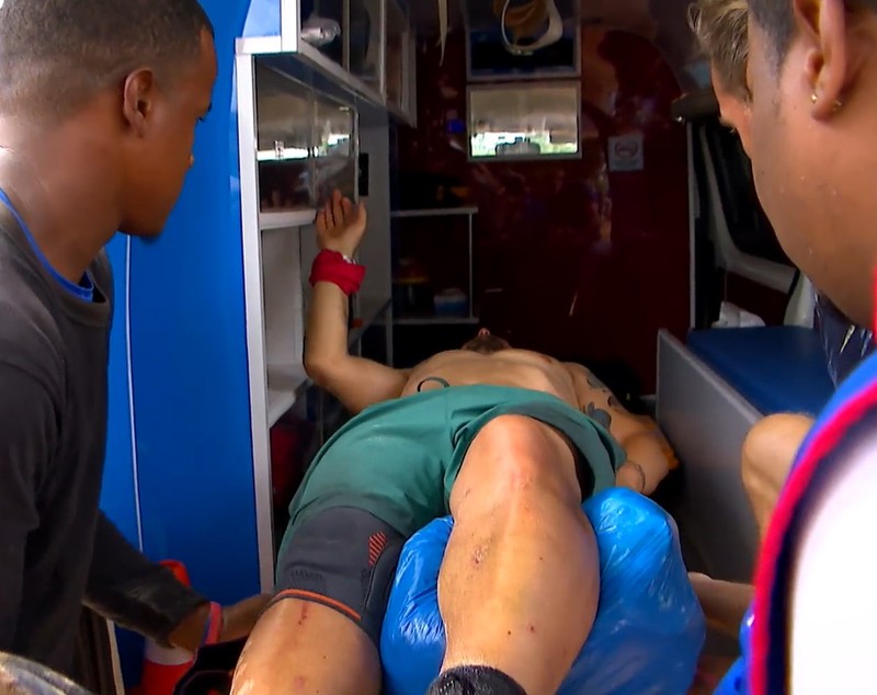 Jorge s-a accidentat grav la Survivor 2023. A plâns de durere, medicul a intervenit imediat și l-a trimis cu ambulanța la spital