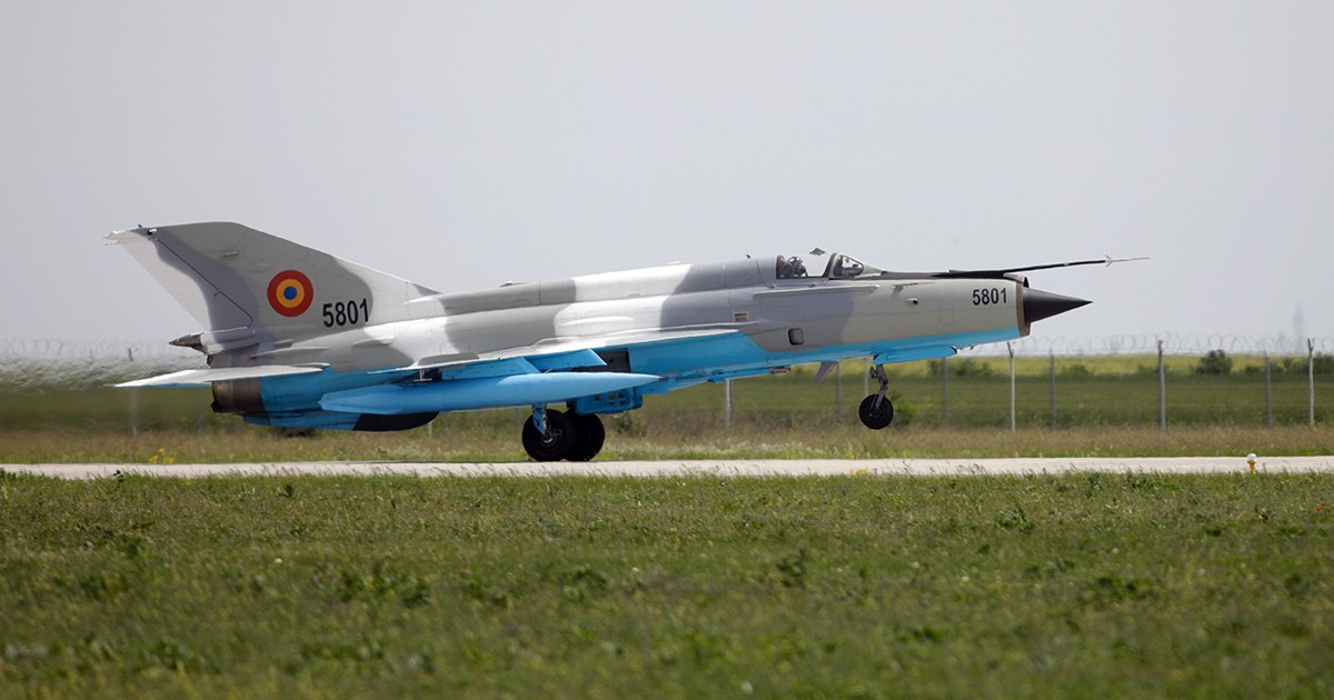 Un mig 21 lancer