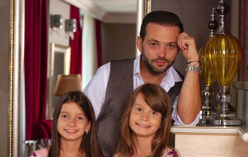 Mihai Morar și-a aniversat gemenele.  "În lumea asta cu răi și buni, eu trăiesc de 11 ani două minuni"