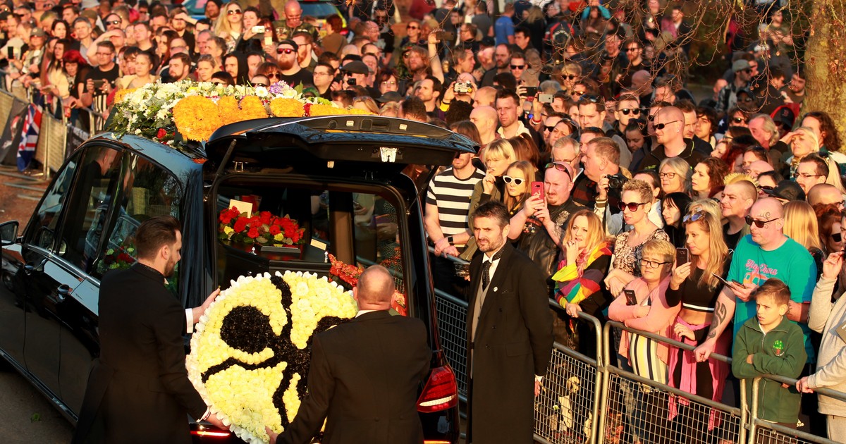 Keith Flint a fost înmormântat
