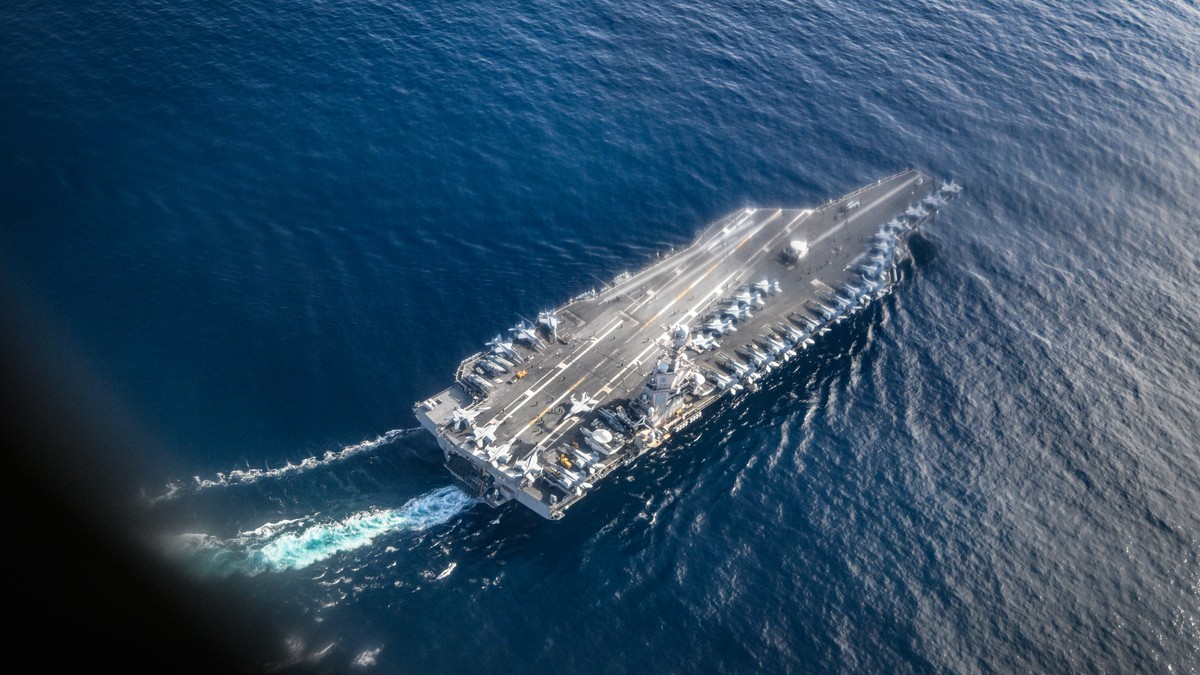 Portavionul USS Gerald Ford Foto: Imago
