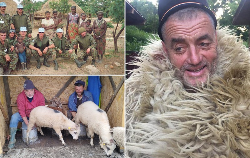 Povestea militarului român antrenat în trupele de comando care s-a făcut cioban. A asigurat pacea în zone de conflict din Africa