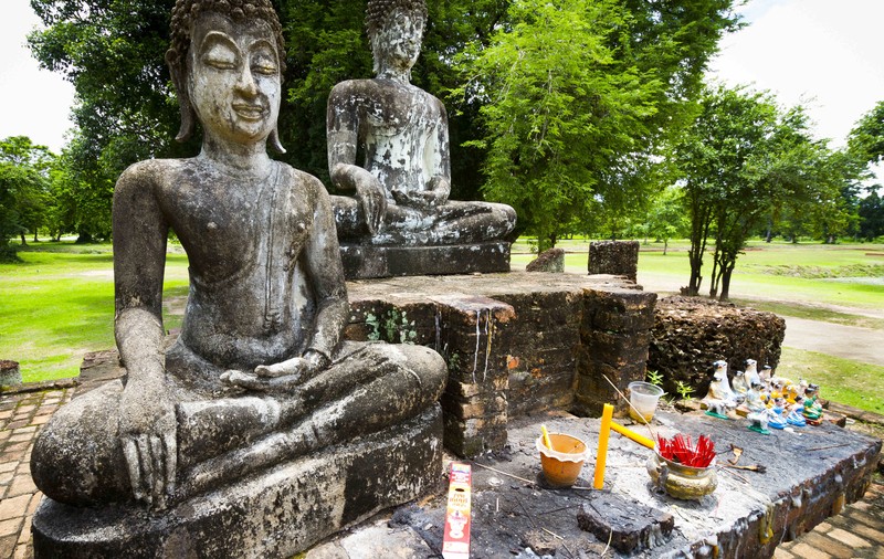 FOTO | Descoperire uluitoare într-o statuie a lui Buddha veche de 1.000 de ani 