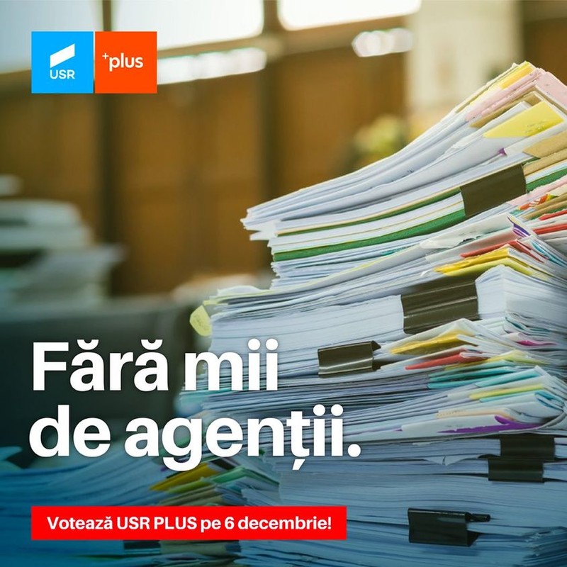 Un alt punct important în programul de guvernare al USR este desființarea sau reorganizarea agențiilor și instituțiilor de stat
