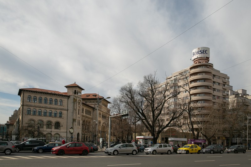 Zona în care au existat fostul bloc Dunărea și Biserica Enei, în prezent. Foto: Vlad Chirea / Libertatea