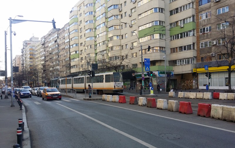Circulaţia tramvaiului 46 a fost reluată pe Şoseaua Iancului
