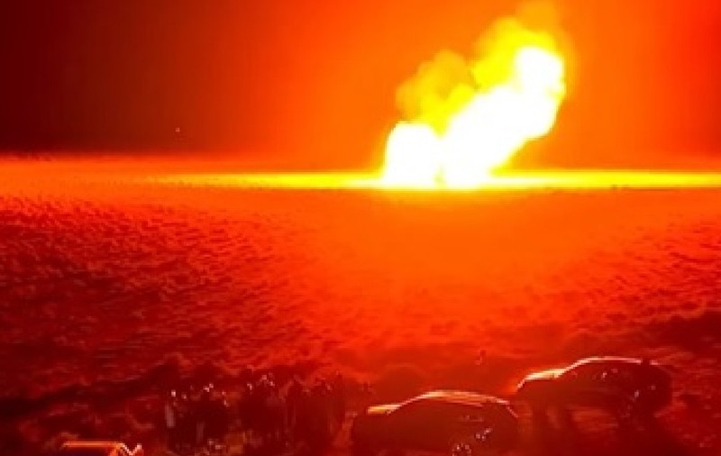 explozie conductă de gaze în Siria