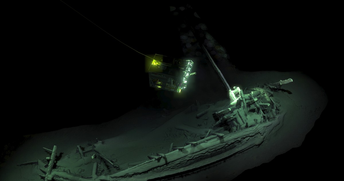 Cea mai veche epavă intactă a unei nave, descoperită în Marea Neagră