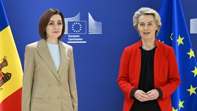 Maia Sandu, Ursula von der Leyen