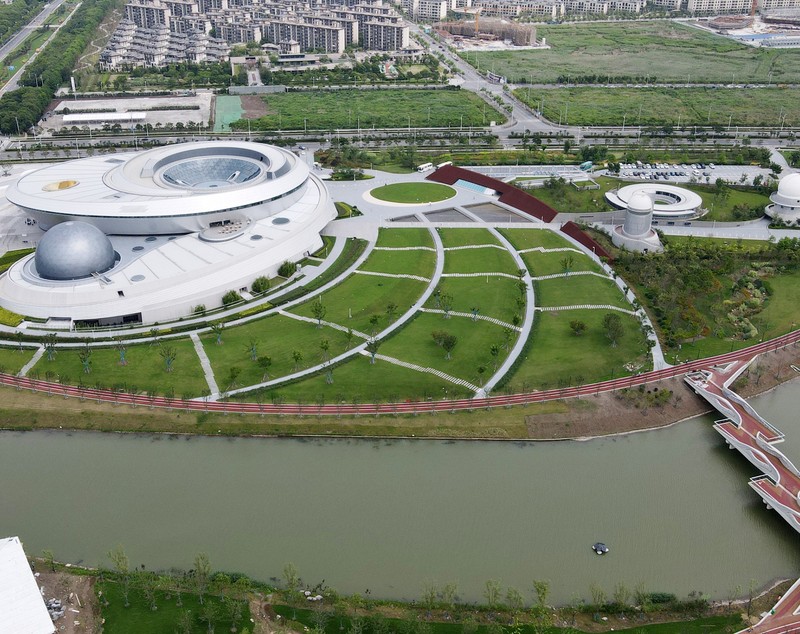Cum arată cel mai mare muzeu de astronomie din lume, care își va deschide porțile vineri, în Shanghai
