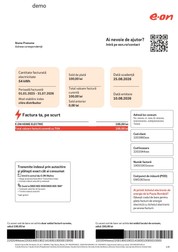 Factura E.On Energie