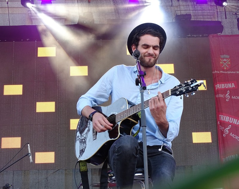 Carmen Iohannis, în primul rând la un concert Smiley FOTO&VIDEO