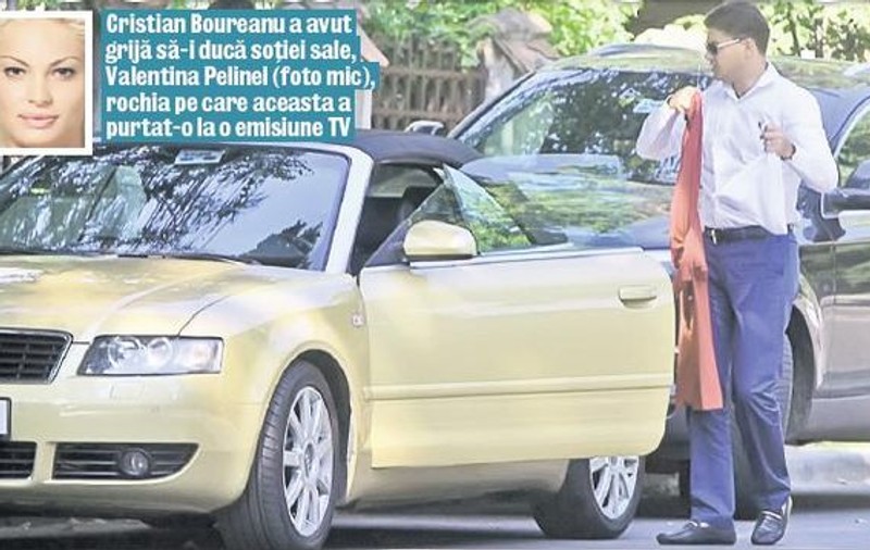 Boureanu îi cară rochia lui Pelinel