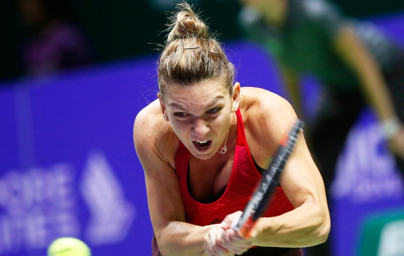 Cum se califică Simona Halep în semifinale la Turneul Campioanelor după meciul cu Caroline Wozniacki
