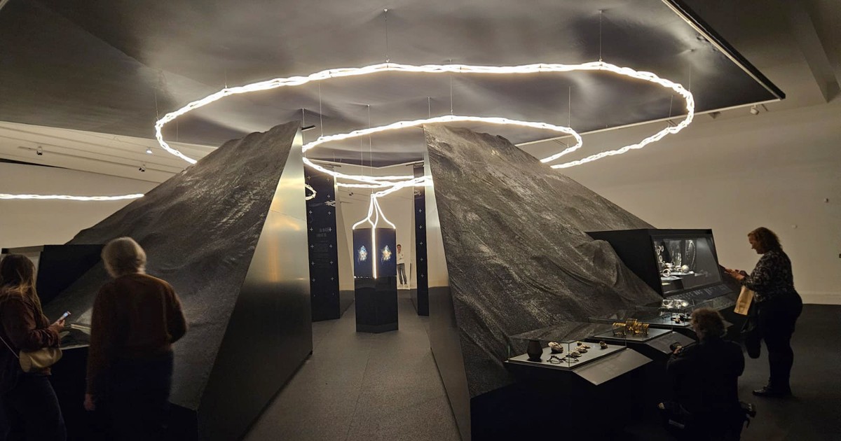 Imagine de la expoziția „Dacia! Regatul aurului și argintului”