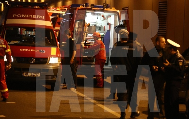 Două persoane internate la Spitalul Universitar, în urma accidentului din Pasajul Lujerului vor fi operate