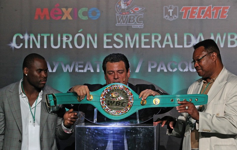 Mayweather și Pacquiao se bat pentru o centură de 1 milion de dolari / GALERIE FOTO
