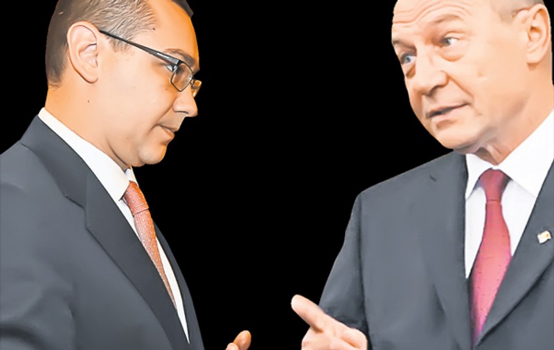 Victor Ponta și Traian Băsescu, varză de Bruxelles