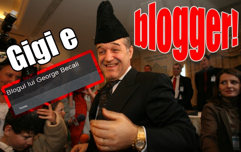 Gigi şi-a "tras" blog!